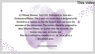 Female Dominates Male with Instructions Part 6