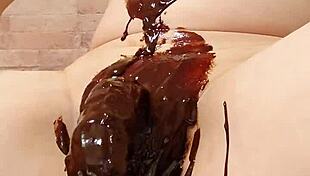 Japanese Gay Cooks Chocolate Banana with Flair