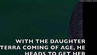 Detailed 3D scene of whores in Eden