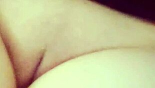 flat earth slut fingers her pussy