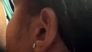 brunette slut sucks it all and swallows every drop with passion