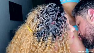 two lesbians explore a hard cock together