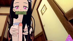 koikatsu tanjiro nezuko demon slayer hentai videos have sex blowjob handjob horny and cumshot gameplay porn uncensored thereal3dstories 4 5