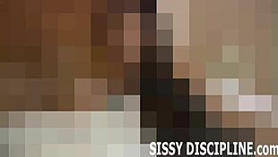 I will dress you up as a playful sissy doll