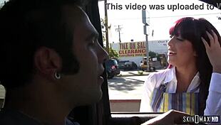 Watch Audrianna Angel Ride Sascha's Big Cock In Doggystyle!