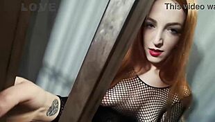 sloppy blowjob and cowgirl with blue-eyed liz rainbow in dungeon