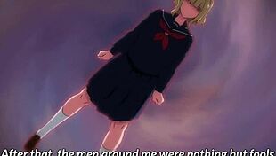 Blonde busty hentai girl in action 😘