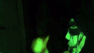 cosplay masked snowbunny teasing with slurping gagging deepthroat on that big black cock at home