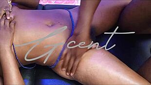 Hairy pussy receives erotic massage in missionary