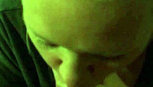 Wife Performing Oral Act in Intimate Setting