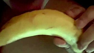 Latina Miss Madii Deepthroats A Banana With Passion