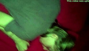 Fucked upside down with intense penetration and creampie.