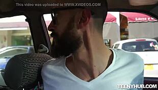 Cassandra in pink lingerie lust outdoor cowgirl