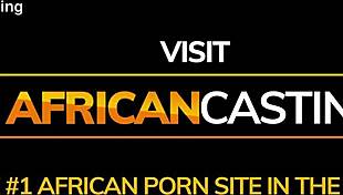 Watch This Ebony Babe Get Bent Over For Monster Cock Casting Cumshot!