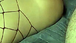 Latina couple breaks ass with thick cock and cucumber