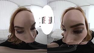 Virtual Taboo: Redhead Explores Orgasm Through Intense Masturbation Scenes