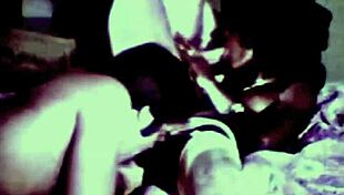 Retro bunch setting from when black pussy and white cocks were hairy