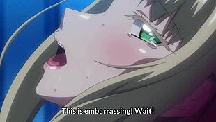 Blonde busty hentai girl in action 😘