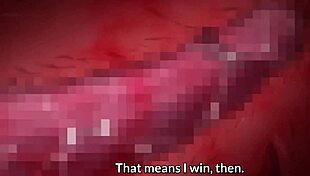 Blonde busty hentai girl in action 😘