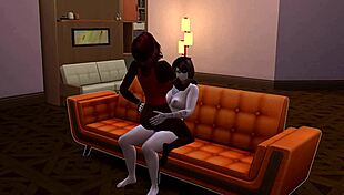 trans love in hentai anime with big cocks