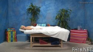 Erotisk massage fører til intens sex scener!