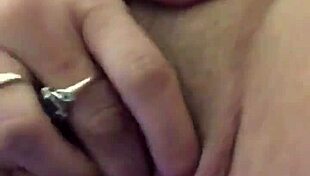 She Uses Vibrator on Dry Pussy Lips