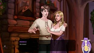 feeling the passion spending the night with myrtle's big tits