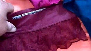 My sister-in-law's panties lead to intense cumshot in this provocative scene!