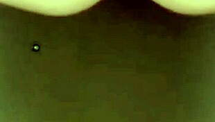 Extreme close up on petite shaved pussy play