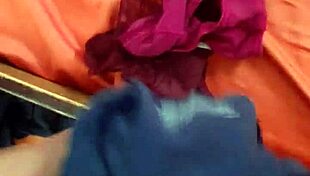 My sister-in-law's panties lead to intense cumshot in this provocative scene!