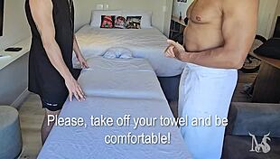 massage turns into wild assfucking with big cock 😈