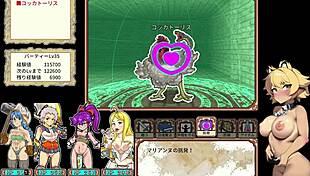 Playing Dan Ero Game With Bitches In Dungeon