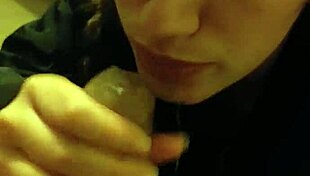 delicious blowjob from petite teen