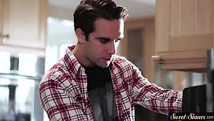 Milf stepmom gets banged in various poses.