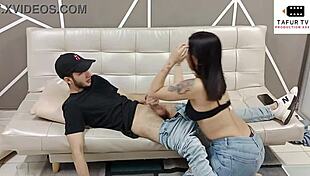 Stepsister Horny Ku Masuk Dalam ke Kontol Tebel Ku