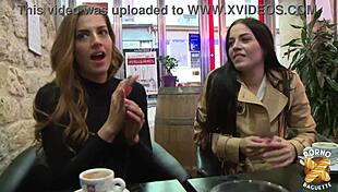 Ich und Eveline mit Silvia, die zwei wilden Schwestern legen los hart...