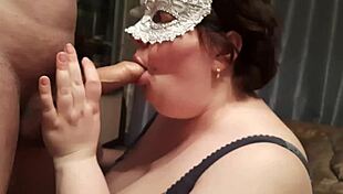 Hot Amateur Bbw Gives Excellent Head To Her Lover