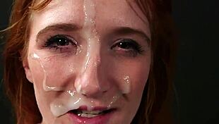 Slutty Babe Swallows Jizz From Blowbang Facial