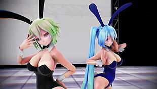 Mihibikase R-18 MMD Sex Dance Remastered with Steamy Moves.