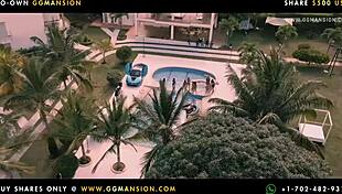 I scream as redhead introduces dildo to brunette's big ass