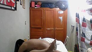 Oral to unfaithful chubby mexican prostitute at home