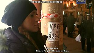 Redhead slut in public toilet fuck