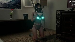 lets play with silicon tits and big ass cumshot