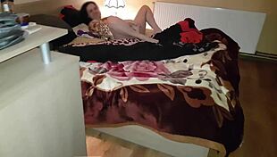 Wifey neli is stretching and gaping her pussy with that huge jeff stryker dildo