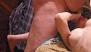 Little Redhead Gets Face Fucking And Slaps