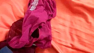 My sister-in-law's panties lead to intense cumshot in this provocative scene!