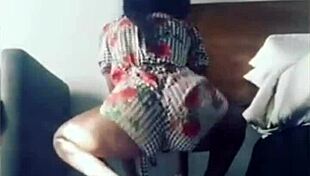 Ebony sluts on Instagram tease with panties and twerk intensely