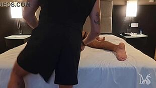 Sensual Massage Session with Bisexual Amateurs