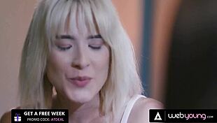 18yo Petites Jane Wilde and Jessie Saint Ride Pussy Hard!