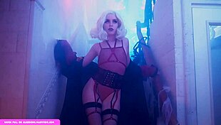 This hardcore orgy features four sexy witches and Alicebong's big dick.